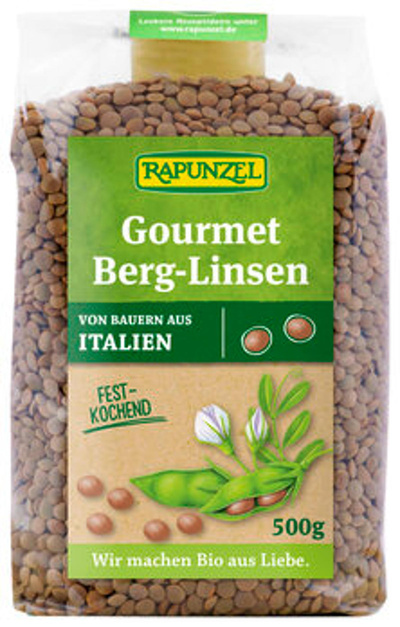 Produktfoto zu Gourmet Berg-Linsen braun, 500 g