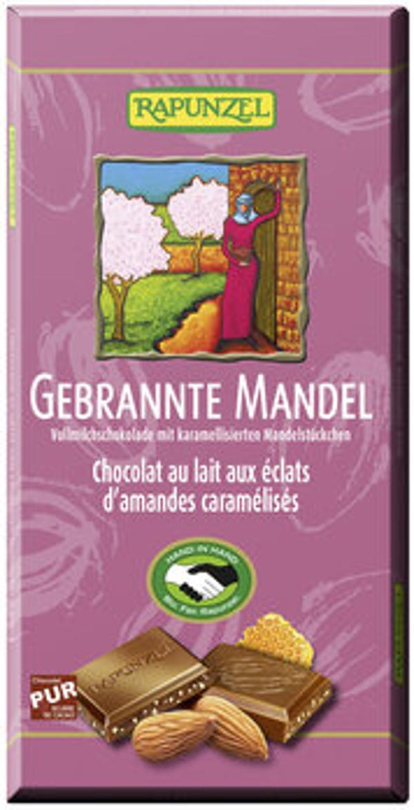 Produktfoto zu Vollmilch Schokolade Gebrannte Mandel, 100 g