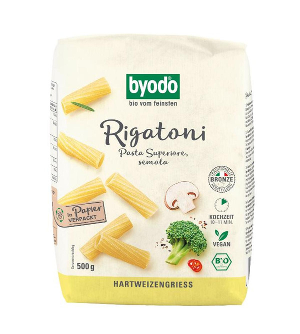 Produktfoto zu Rigatoni semola, 500 g