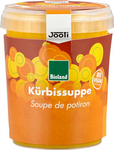Produktfoto zu Kürbissuppe Kokos-Ingwer, 450 ml