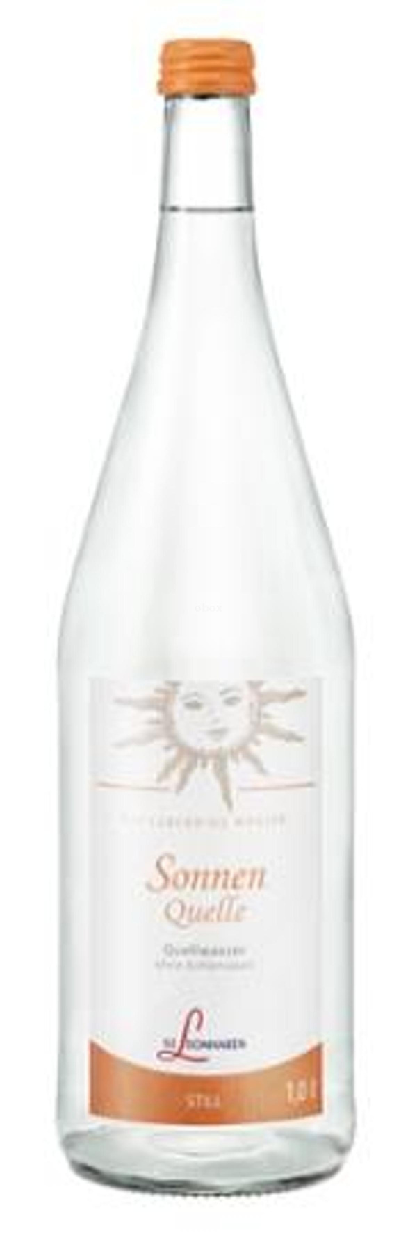 Produktfoto zu Sonnenquelle still, 6x1 l