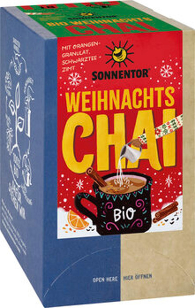 Produktfoto zu Weihnachts Chai Tee, 18 TB