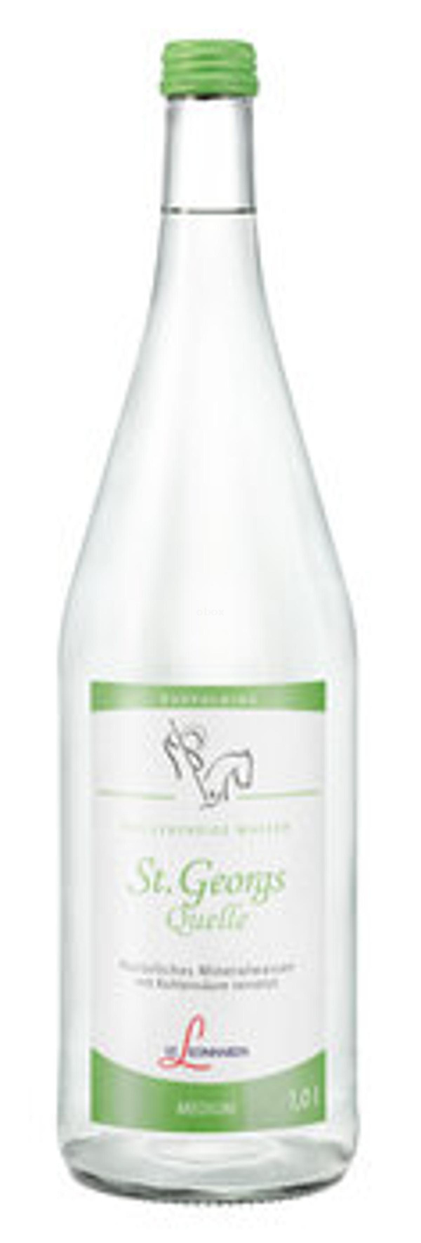 Produktfoto zu St. Georgsquelle medium, 6x1 l