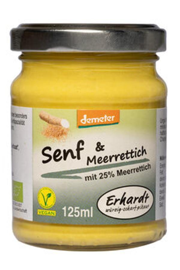 Produktfoto zu Meerrettichsenf Demeter, 125 g