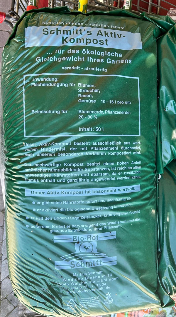 Produktfoto zu Komposterde, 50 l