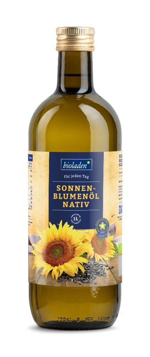 Produktfoto zu Sonnenblumenöl nativ, 1 l