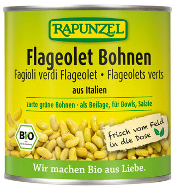 Produktfoto zu Flageolet Bohnen, 200 g