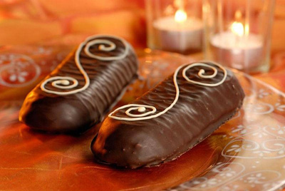 Produktfoto zu Mandel Kirschlebkuchen, 4 Stück