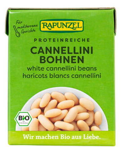 Produktfoto zu Weiße Cannellini Bohnen, 380 g