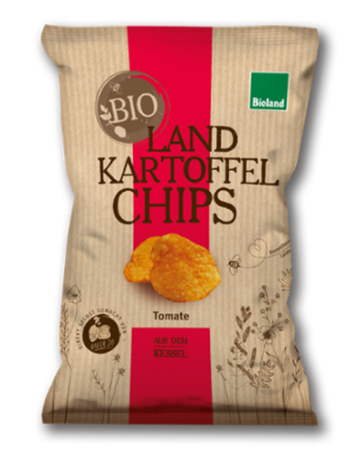 Produktfoto zu Kartoffelchips Tomate, 125 g