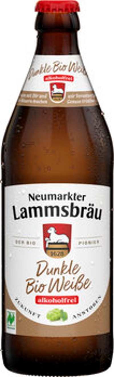Produktfoto zu Bier Dunkle Weiße alkoholfrei, 0,5 l