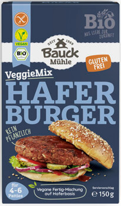 Produktfoto zu Hafer BBQ Burger gultenfrei, 150 g
