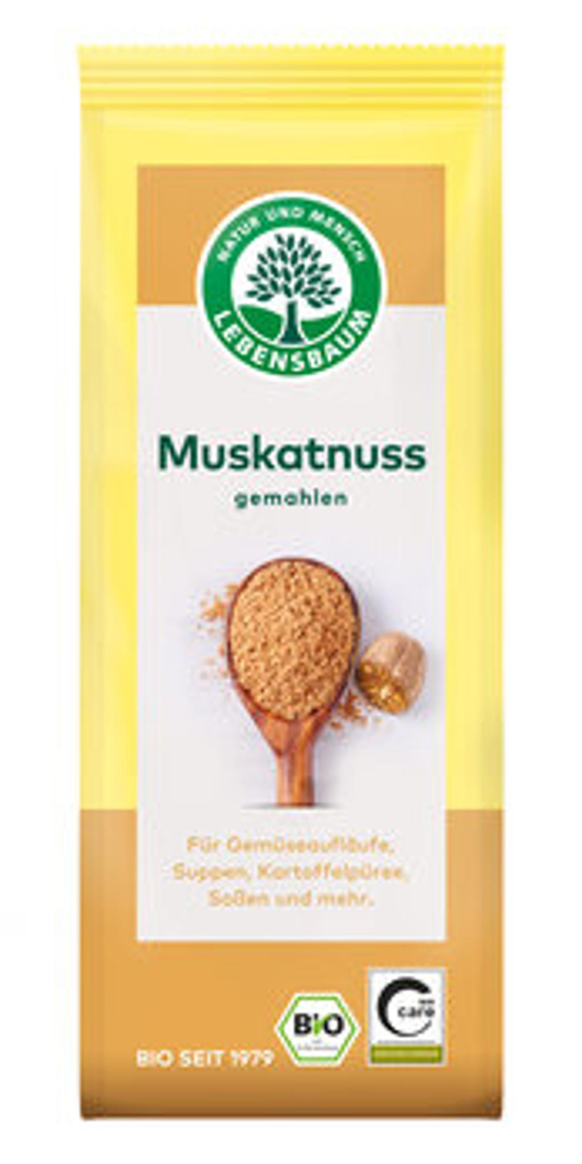 Muskatnuss gemahlen, 40 g
