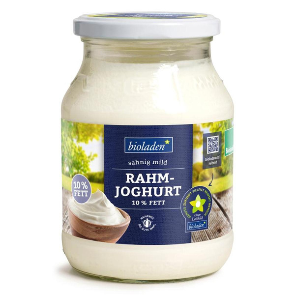 Produktfoto zu Rahmjoghurt mild 10%, 500 g