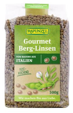 Produktfoto zu Gourmet Berg-Linsen braun, 500 g