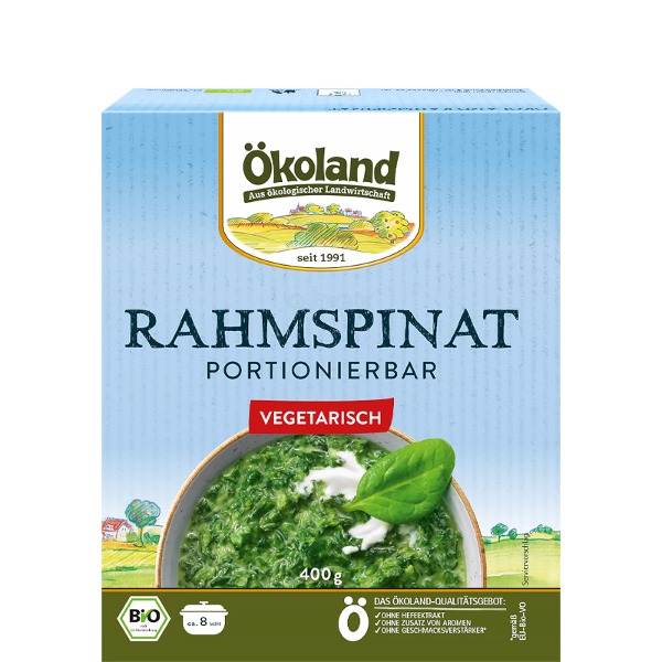 Produktfoto zu TK-Rahmspinat, 400 g