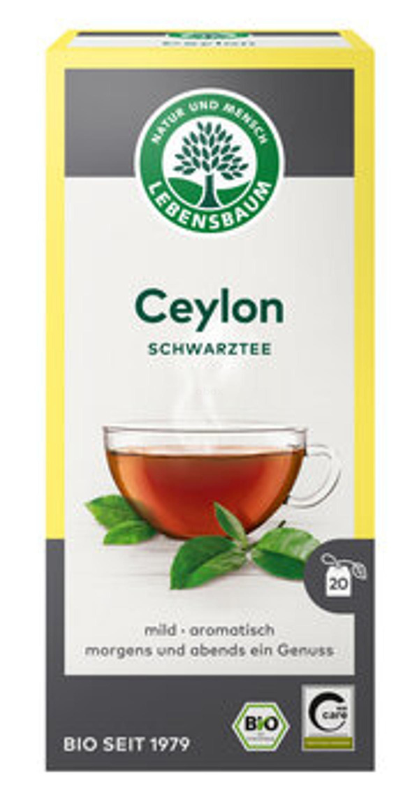 Produktfoto zu Ceylon Schwarztee, 20 TB