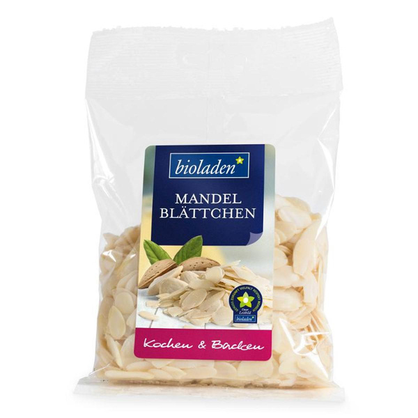 Produktfoto zu Mandelblättchen, 100g - bioladen*