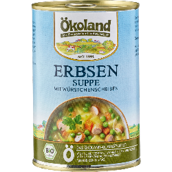 Produktfoto zu Erbsensuppe mit Würstchenscheiben, 400 g