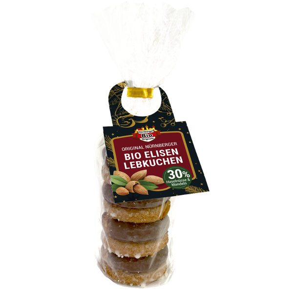 Produktfoto zu Nürnberger Mini Elisenlebkuchen, 8 Stück