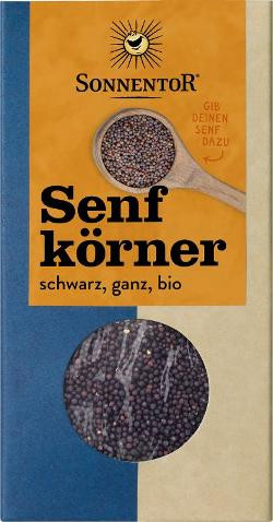 Produktfoto zu Senfkörner schwarz, 80 g