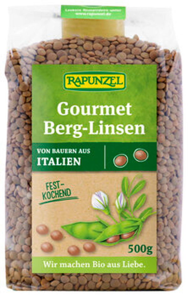 Produktfoto zu Gourmet Berg-Linsen braun, 500 g