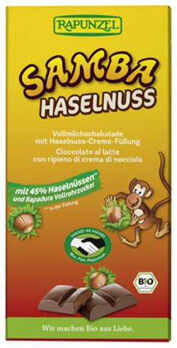 Produktfoto zu Samba Haselnuss Schokolade, 90 g