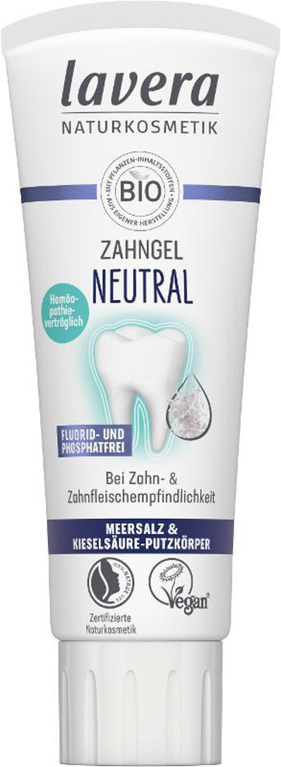 Produktfoto zu Zahngel Neutral fluoridfrei, 75 ml