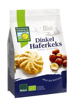 Produktfoto zu Dinkel Haferkekse, 125 g