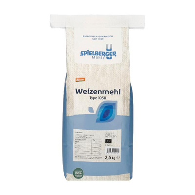 Produktfoto zu Weizenmehl Typ 1050, 2,5 kg