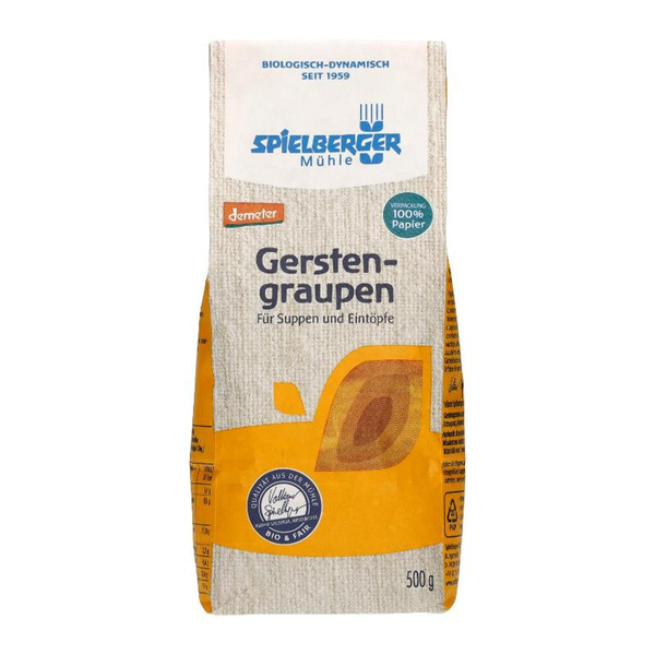 Produktfoto zu Gerstengraupen geschält, 500 g
