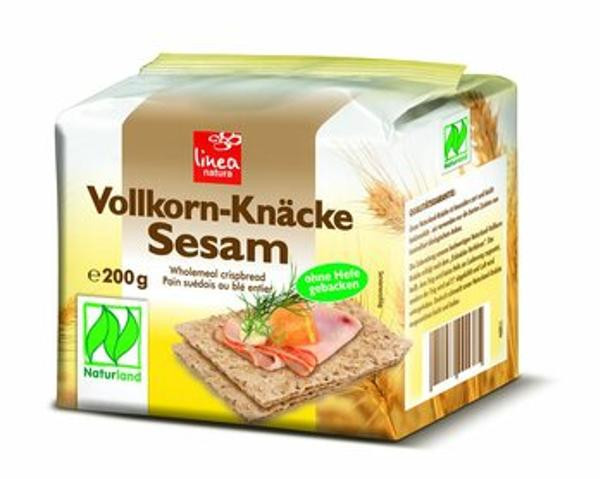 Produktfoto zu Vollkorn-Knäckebrot mit Sesam, 200 g