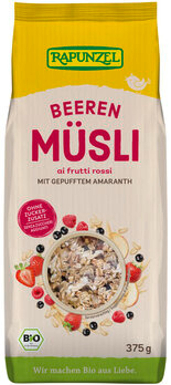 Produktfoto zu Beeren Müsli, 375 g