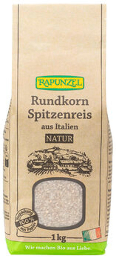 Produktfoto zu Rundkorn Spitzenreis natur, 1 kg
