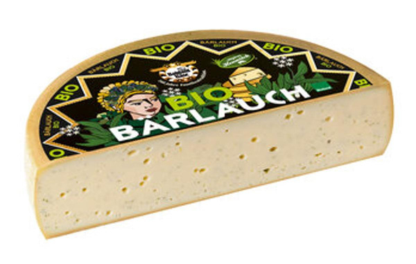 Produktfoto zu Bärlauchkäse aus Heumilch