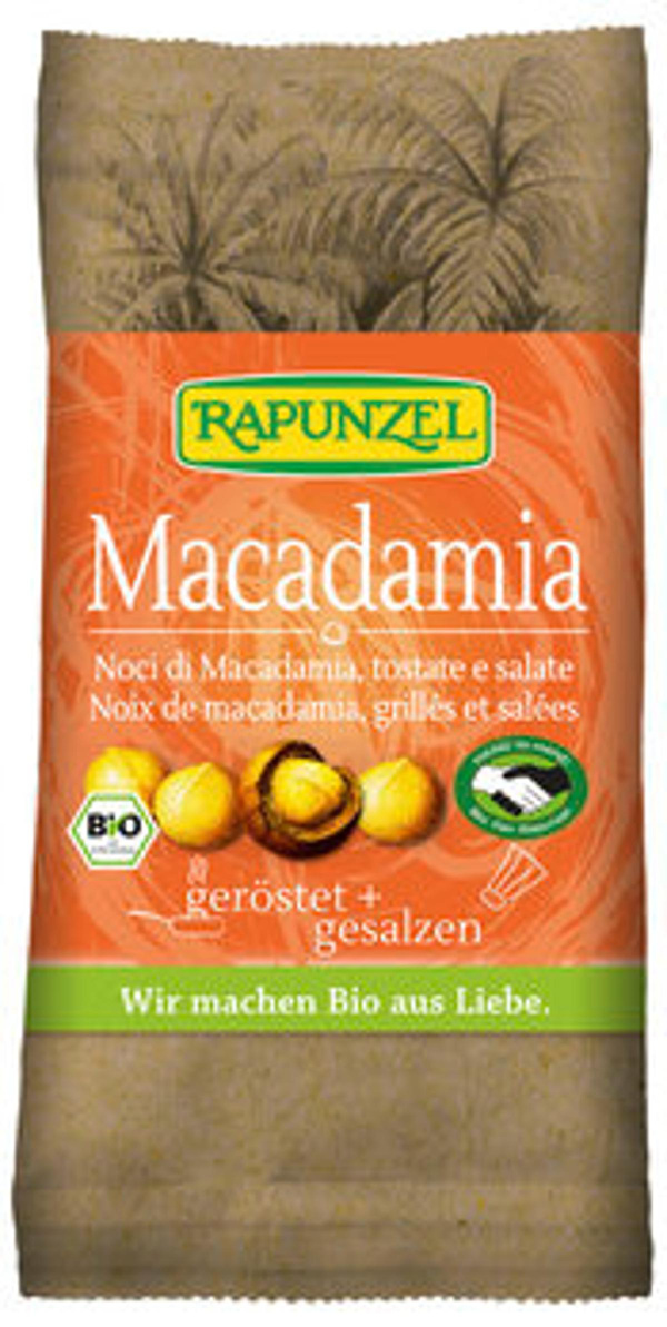 Produktfoto zu Macadamia Nusskerne geröstet und gesalzen, 50 g