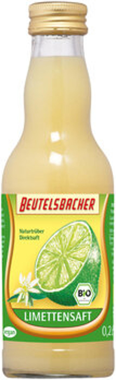 Produktfoto zu Limettensaft, 12x0,2 l