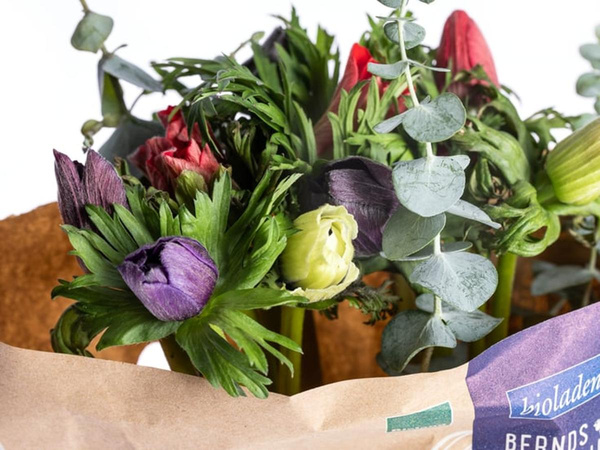 Produktfoto zu Anemonestrauß verschiedene Farben