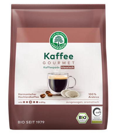 Produktfoto zu Kaffeepads Gourmet klassisch, 18 Pads