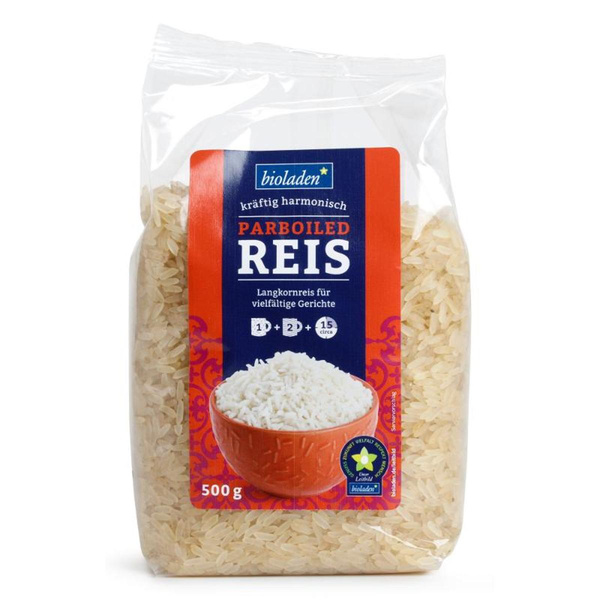 Produktfoto zu Parboiled Reis weiß, 500 g
