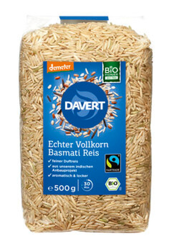 Produktfoto zu Langkornreis Basmati Vollkorn, 500 g