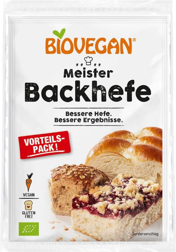 Produktfoto zu Meister Backhefe, 3x7 g