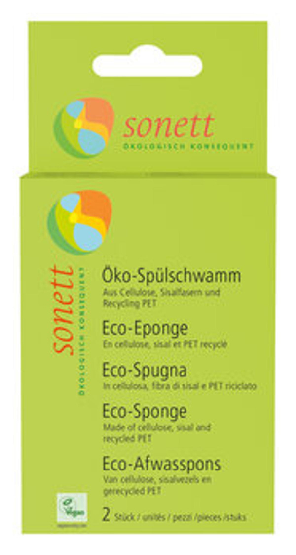 Produktfoto zu Öko Spülschwamm, 2 Stück