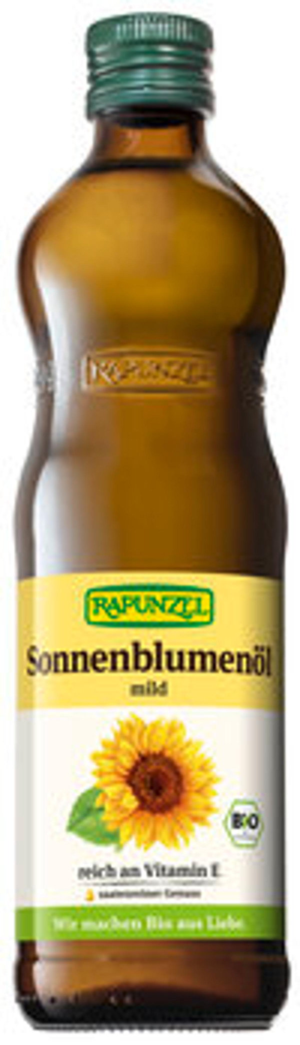 Produktfoto zu Sonnenblumenöl mild, 0,5 l