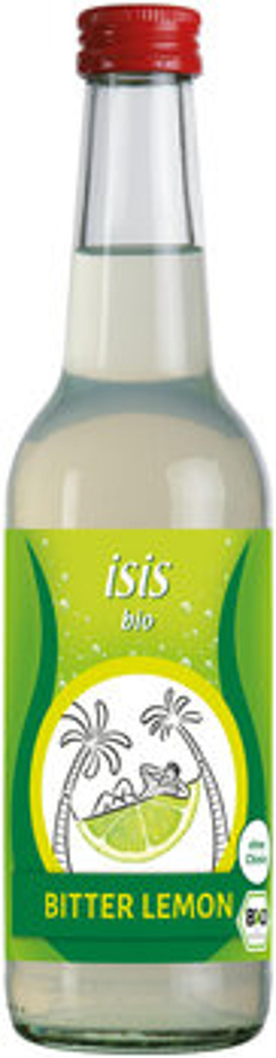 Produktfoto zu isis bio Bitter Lemon, 0,33 l